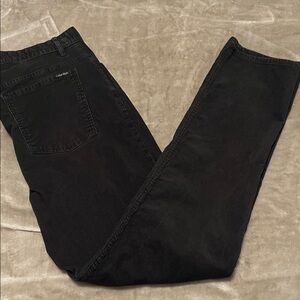 Calvin Klein Men's 36X 34 Corduroy Pants - Dark Gray
